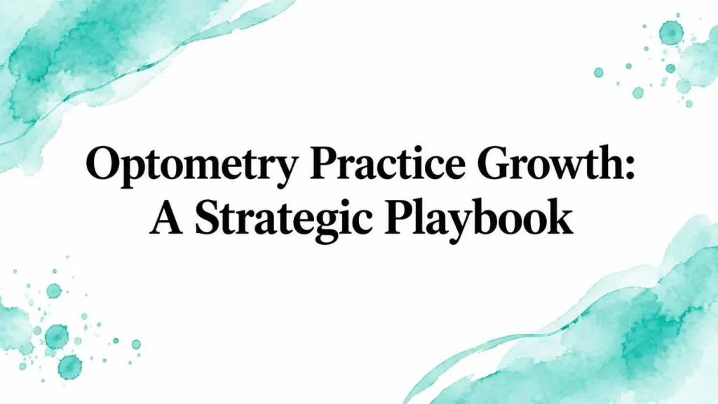 Optometry Practice Growth: A Strategic Playbook